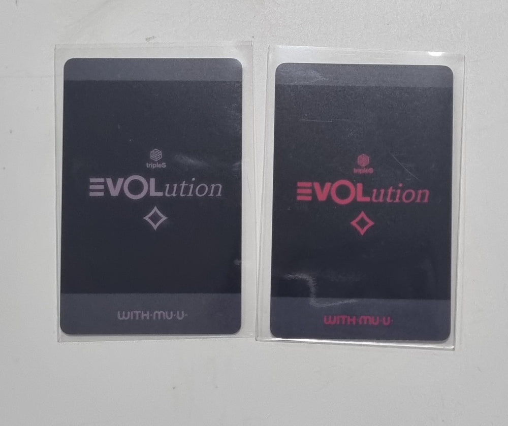 TripleS "EVOLution : Mujuk" - Withmuu Fansign Event Polaroid Type Photocard Round 2 [24.1.26] - HALLYUSUPERSTORE
