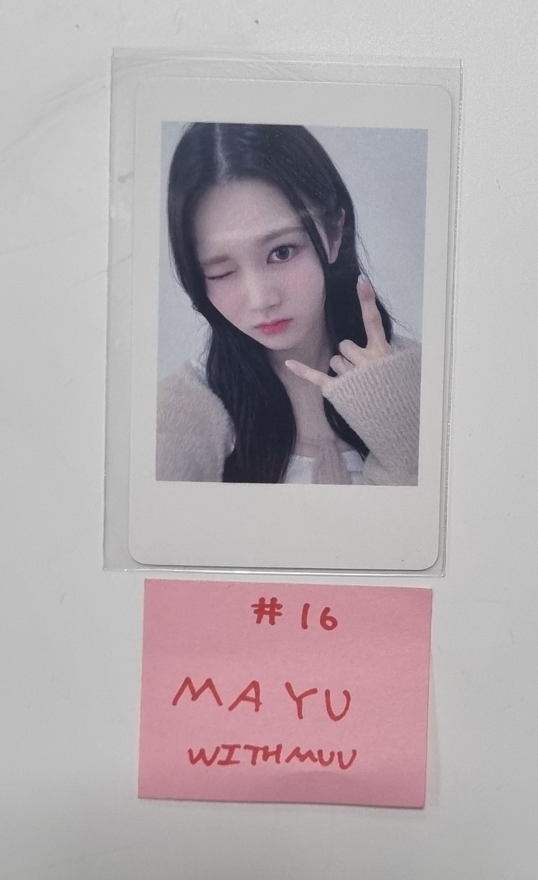 TripleS "EVOLution : Mujuk" - Withmuu Fansign Event Polaroid Type Photocard Round 2 [24.1.26] - HALLYUSUPERSTORE