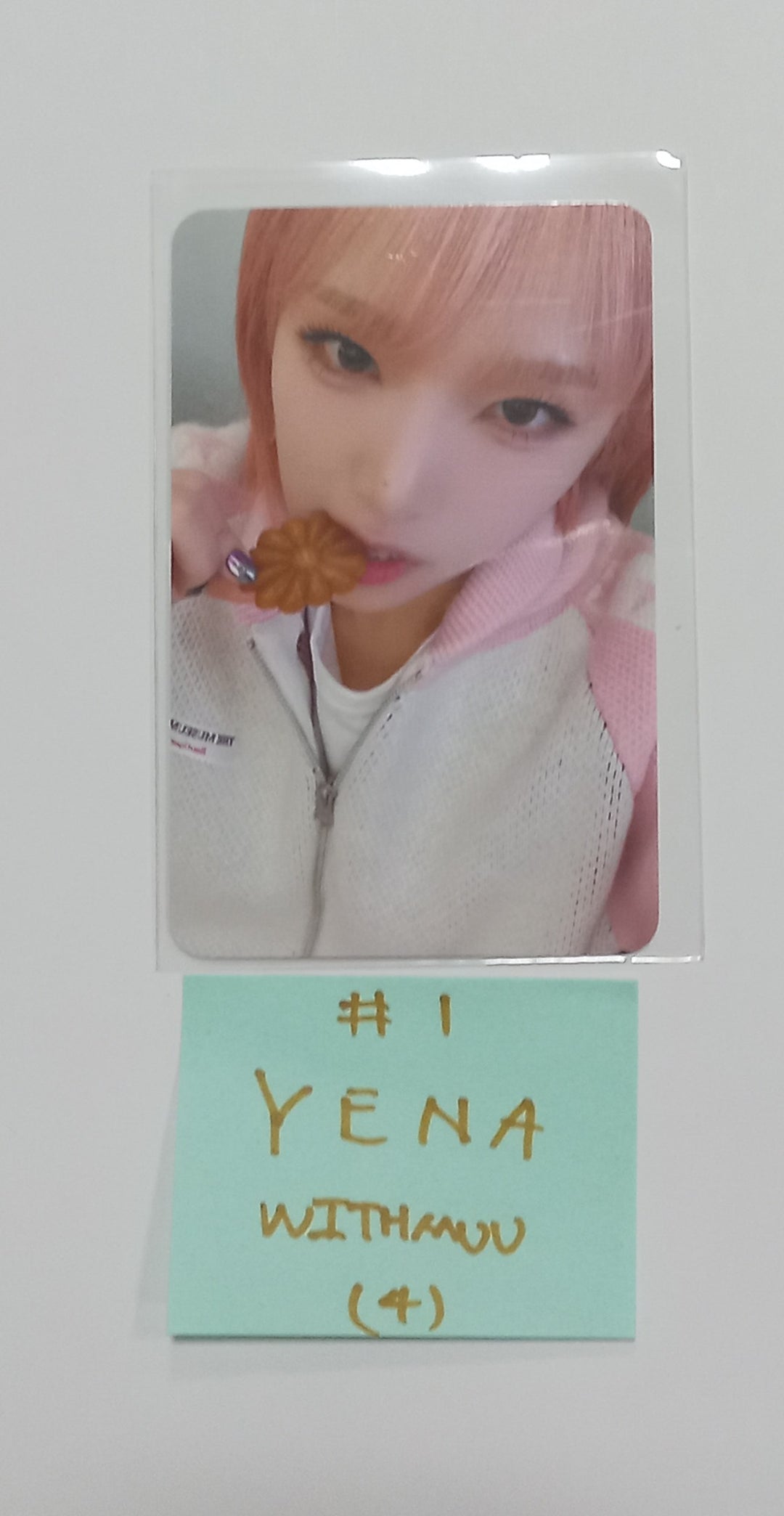 YENA "Good Morning" - Withmuu Fansign Event Photocard [24.1.29] - HALLYUSUPERSTORE