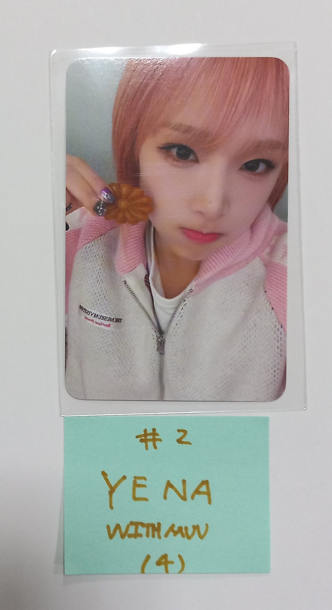 YENA "Good Morning" - Withmuu Fansign Event Photocard [24.1.29] - HALLYUSUPERSTORE