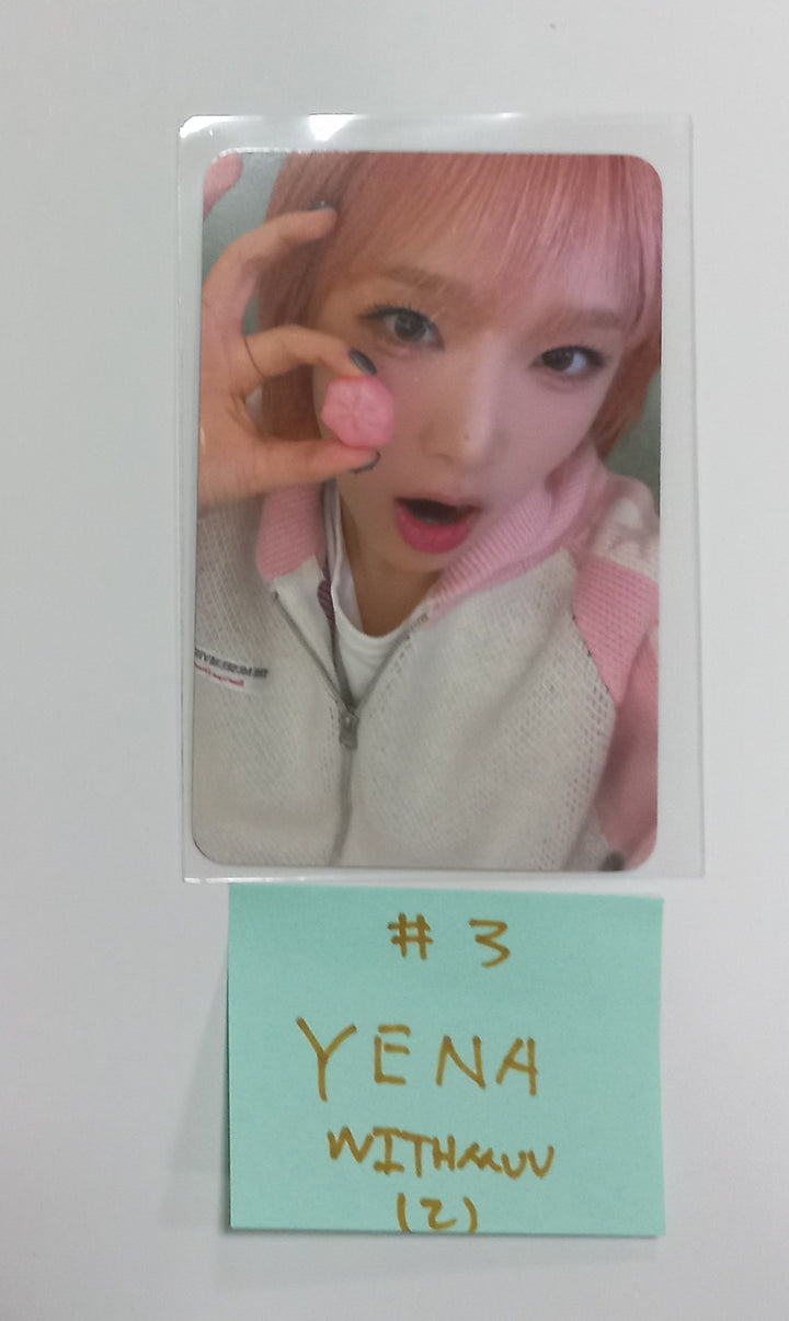 YENA "Good Morning" - Withmuu Fansign Event Photocard [24.1.29] - HALLYUSUPERSTORE