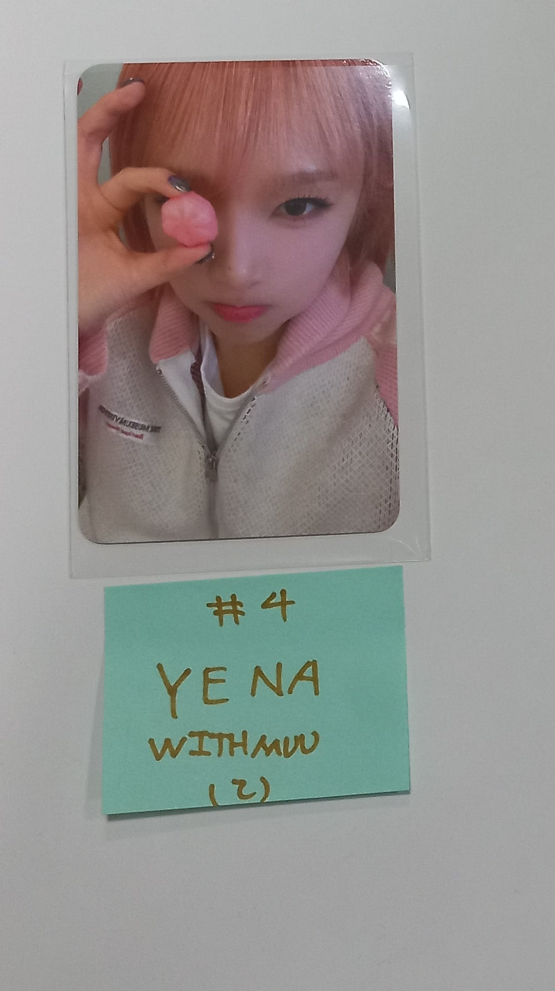YENA "Good Morning" - Withmuu Fansign Event Photocard [24.1.29] - HALLYUSUPERSTORE