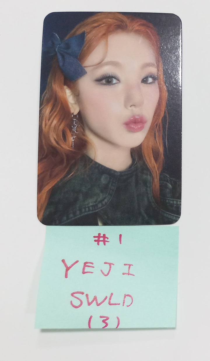 ITZY "BORN TO BE" - Soundwave Lucky Draw Event Photocard [24.1.29] - HALLYUSUPERSTORE
