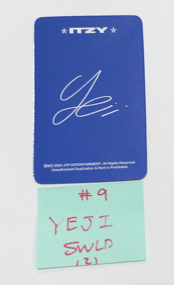 ITZY "BORN TO BE" - Soundwave Lucky Draw Event Photocard [24.1.29] - HALLYUSUPERSTORE