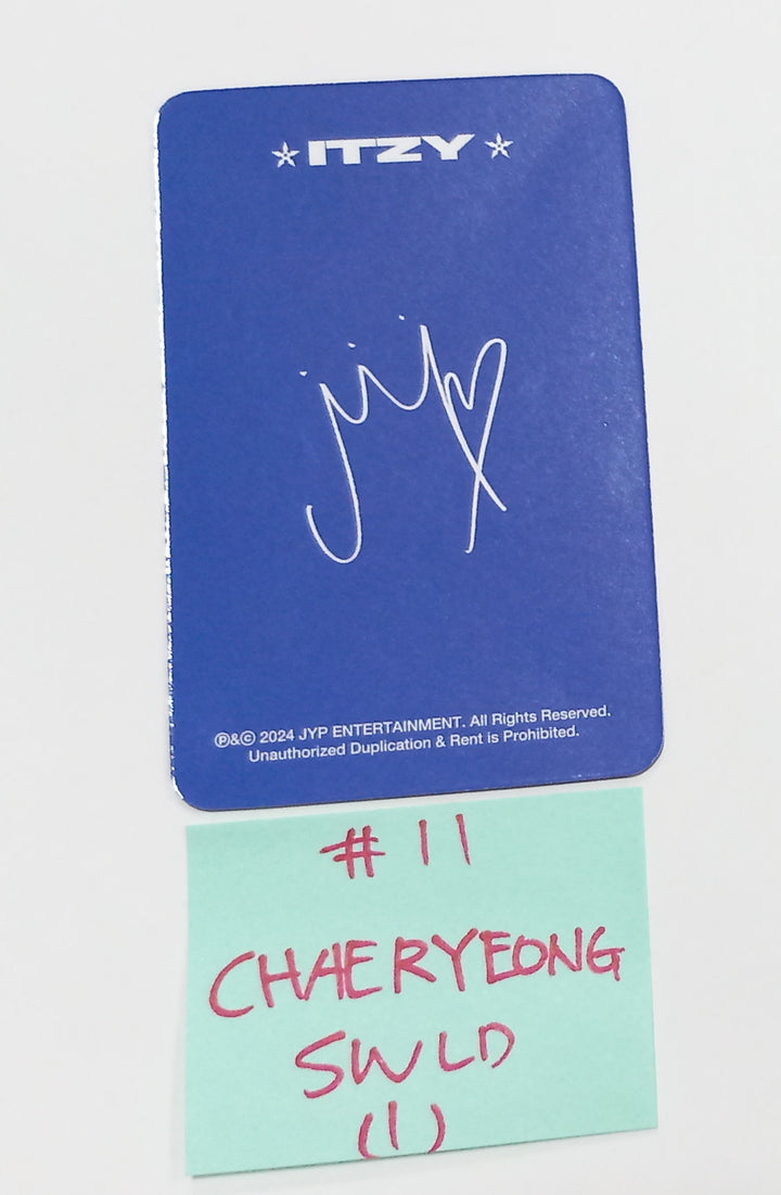 ITZY "BORN TO BE" - Soundwave Lucky Draw Event Photocard [24.1.29] - HALLYUSUPERSTORE