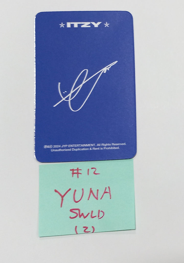 ITZY "BORN TO BE" - Soundwave Lucky Draw Event Photocard [24.1.29] - HALLYUSUPERSTORE