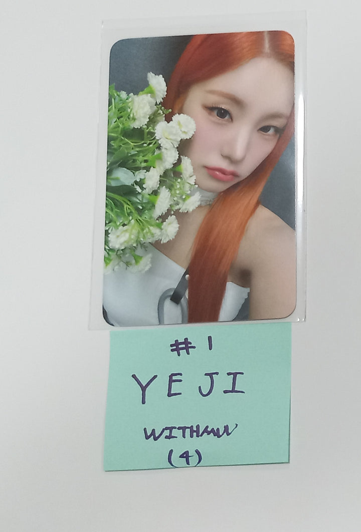 ITZY "BORN TO BE" - Withmuu Fansign Event Photocard [24.1.29] - HALLYUSUPERSTORE