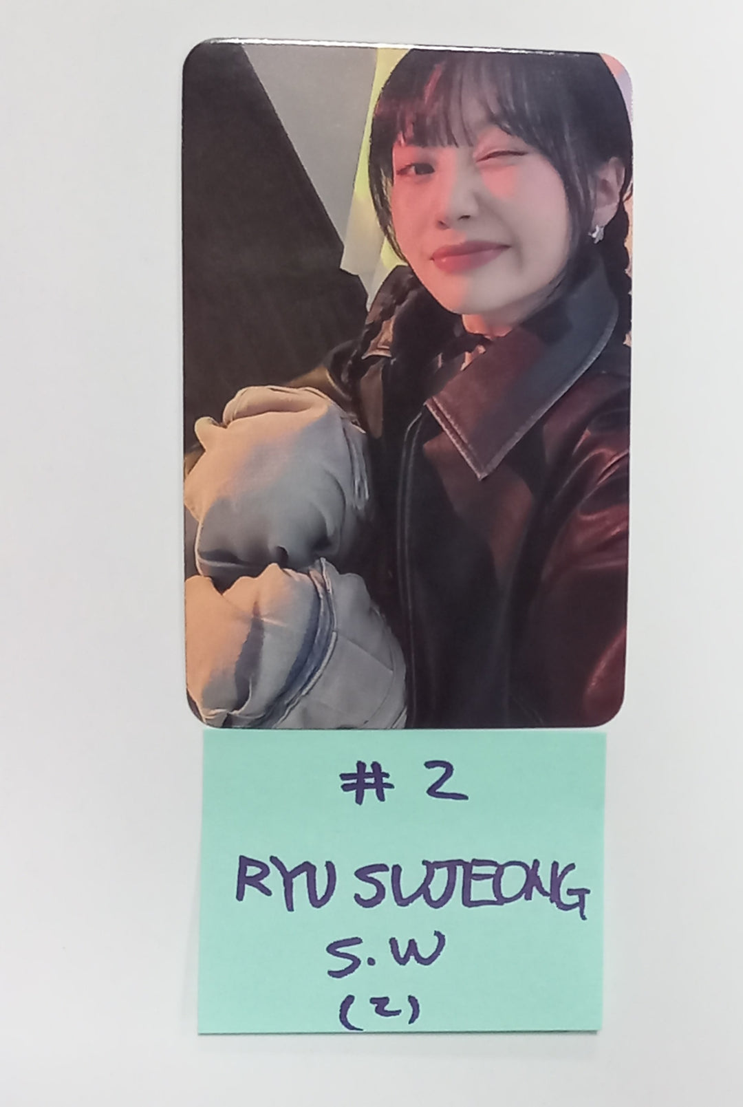 RYU SUJEONG "2ROX" 2nd mini - Soundwave Pre-Order Benefit Photocard [24.1.29] - HALLYUSUPERSTORE