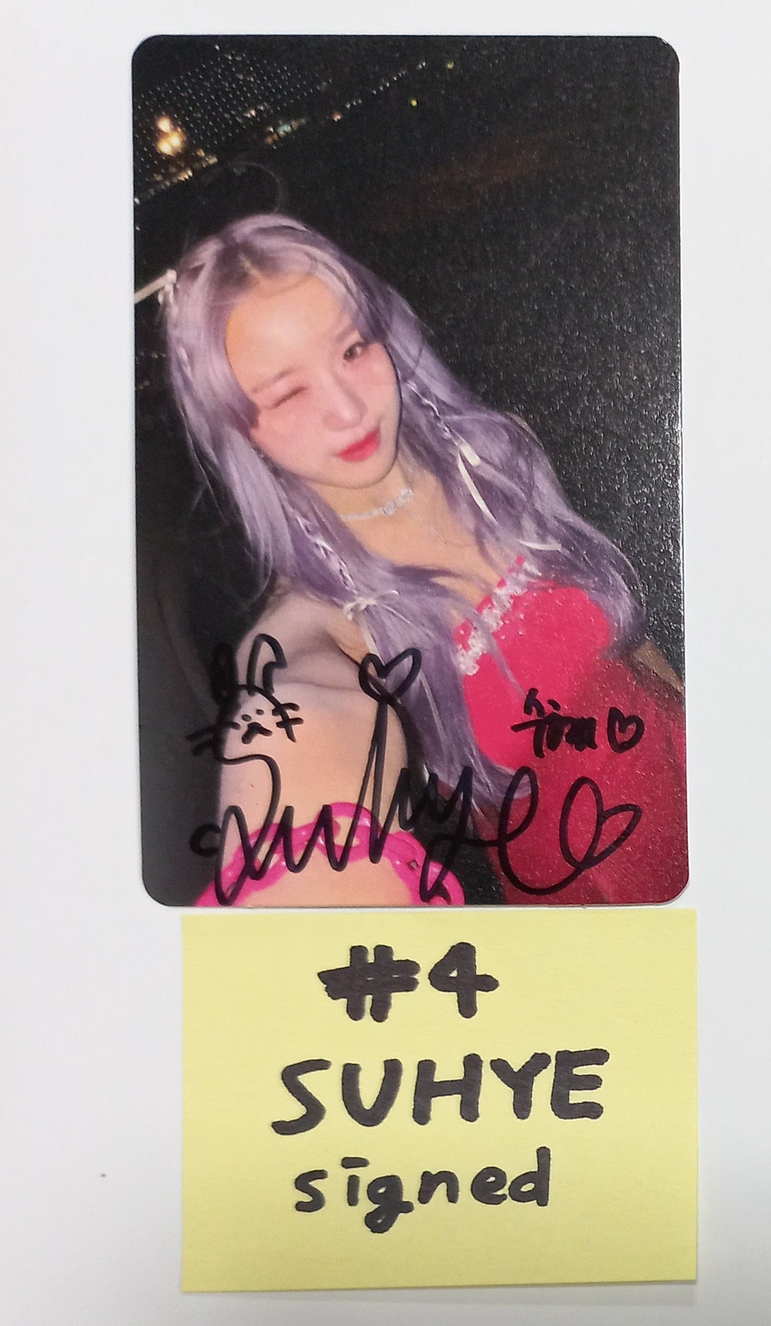 LIMELIGHT "Last Dance" - Hand Autographed(Signed) Photocard [Nemo Ver.] [24.1.29] - HALLYUSUPERSTORE