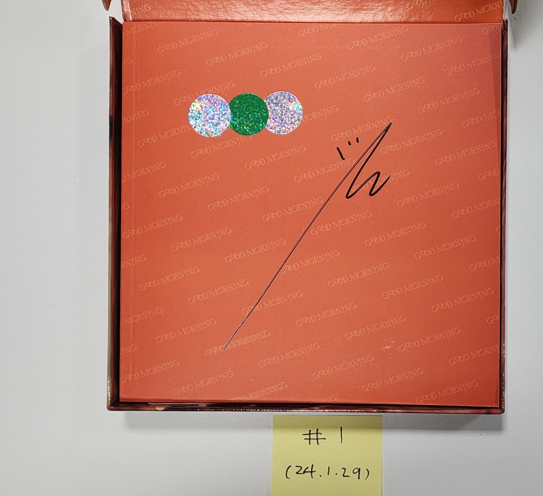 Yena "Good Morning" 3rd Mini - Hand Autographed(Signed) Album [24.1.29] - HALLYUSUPERSTORE
