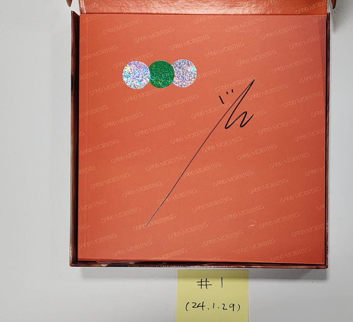 Yena "Good Morning" 3rd Mini - Hand Autographed(Signed) Album [24.1.29] - HALLYUSUPERSTORE