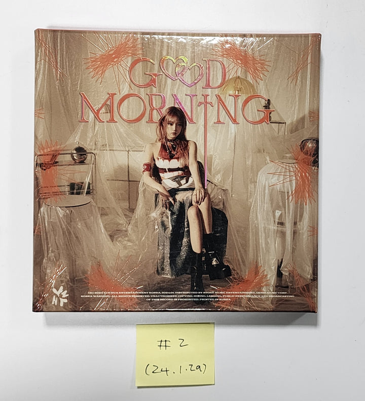 Yena "Good Morning" 3rd Mini - Hand Autographed(Signed) Album [24.1.29] - HALLYUSUPERSTORE