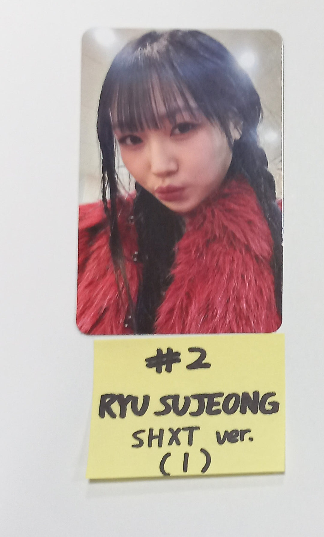 RYU SUJEONG "2ROX" 2nd mini - Official Photocard [Fallen Angel,SHXT, Digipack Ver] [24.1.29] - HALLYUSUPERSTORE