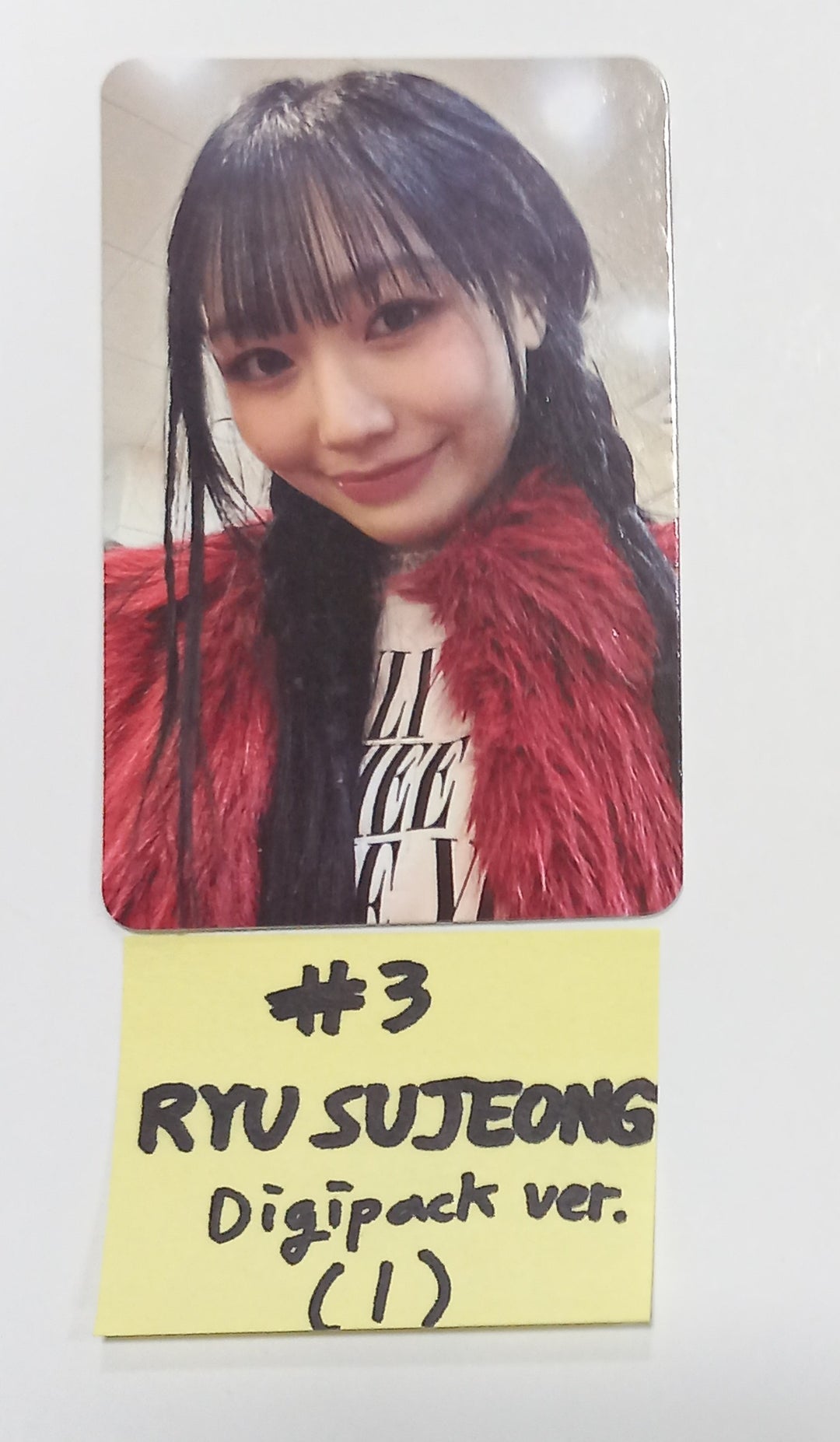 RYU SUJEONG "2ROX" 2nd mini - Official Photocard [Fallen Angel,SHXT, Digipack Ver] [24.1.29] - HALLYUSUPERSTORE