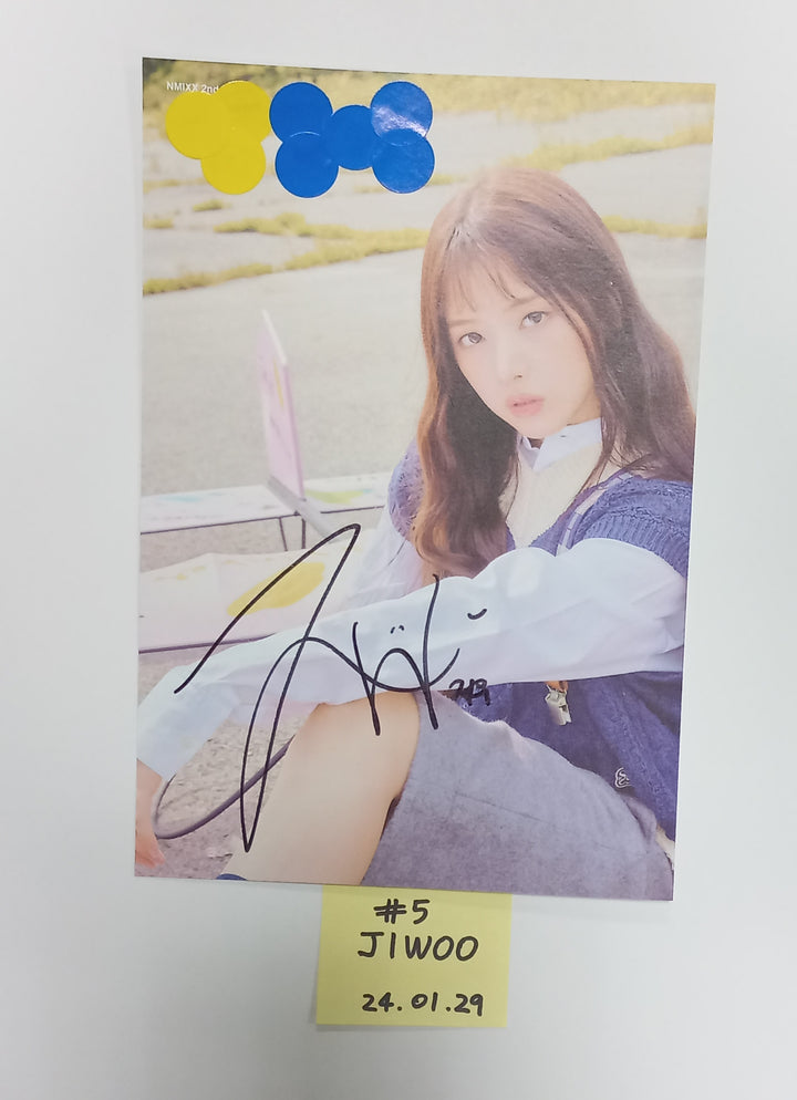 NMIXX "Fe3O4: BREAK" - A Cut Page From Fansign Event Album [24.1.29] - HALLYUSUPERSTORE