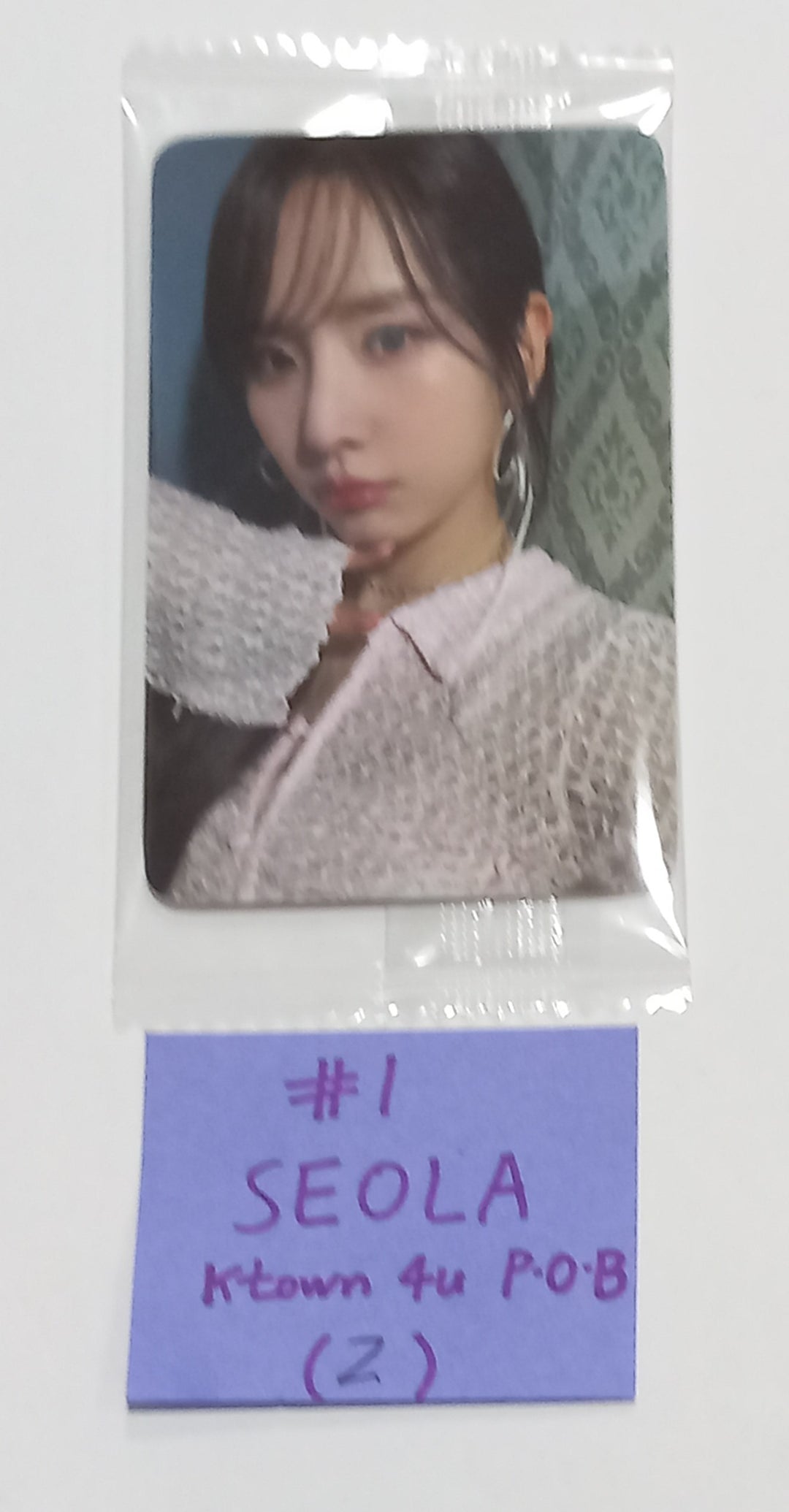 SEOLA (Of WJSN) "INSIDE OUT" - Ktown4U Pre-Order Benefit Photocard [24.1.30] - HALLYUSUPERSTORE
