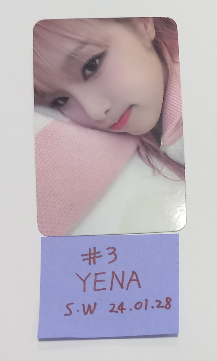 YENA "Good Morning" - Soundwave Fansign Event Photocard Round 2 [24.1.30] - HALLYUSUPERSTORE