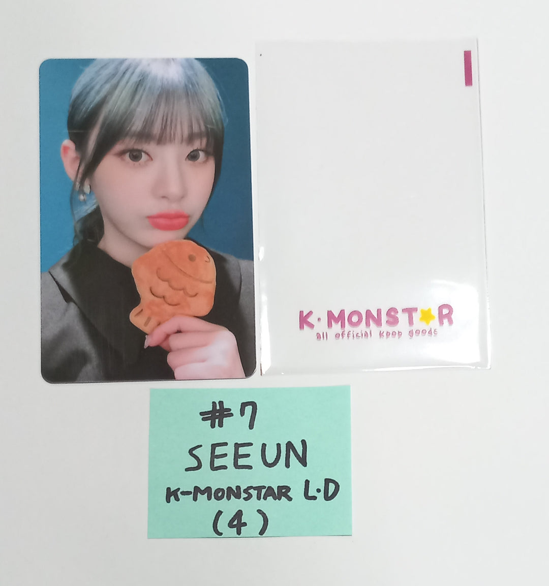 STAYC "TEENFRESH" - K Monstar Lucky Draw Event PVC Photocard [24.1.29] (Photo Update 24.01.30) - HALLYUSUPERSTORE