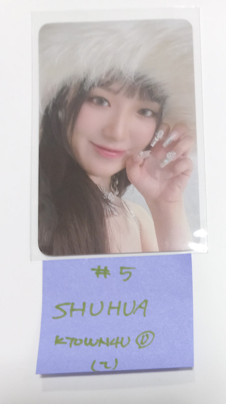 (g) I-DLE "2" 2nd Full Album - Ktown4U Drink Event Photocard [24.1.30] - HALLYUSUPERSTORE