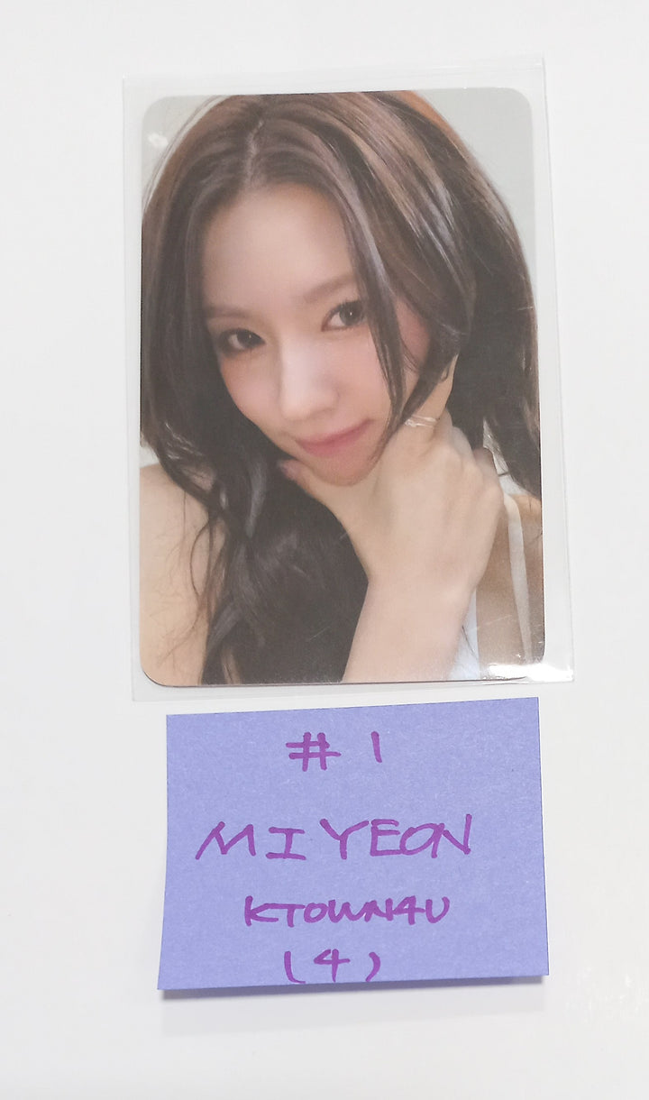 (g) I-DLE "2" 2nd Full Album - Ktown4U Lucky Draw Event Photocard [24.1.30] - HALLYUSUPERSTORE