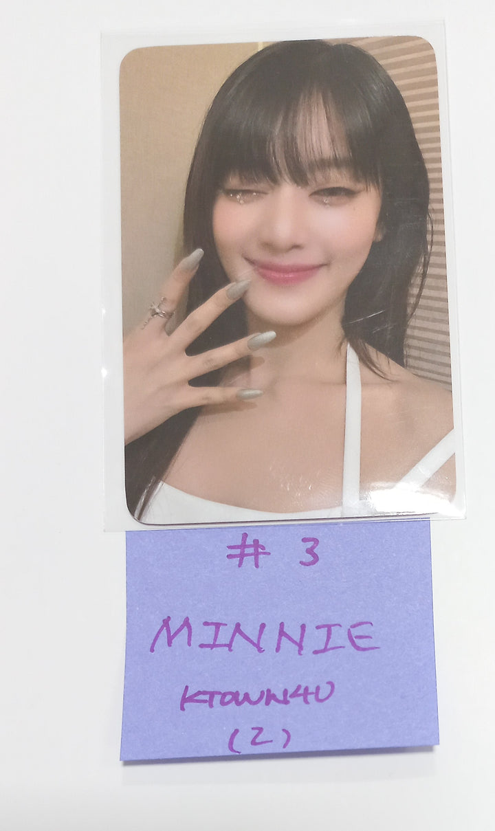 (g) I-DLE "2" 2nd Full Album - Ktown4U Lucky Draw Event Photocard [24.1.30] - HALLYUSUPERSTORE