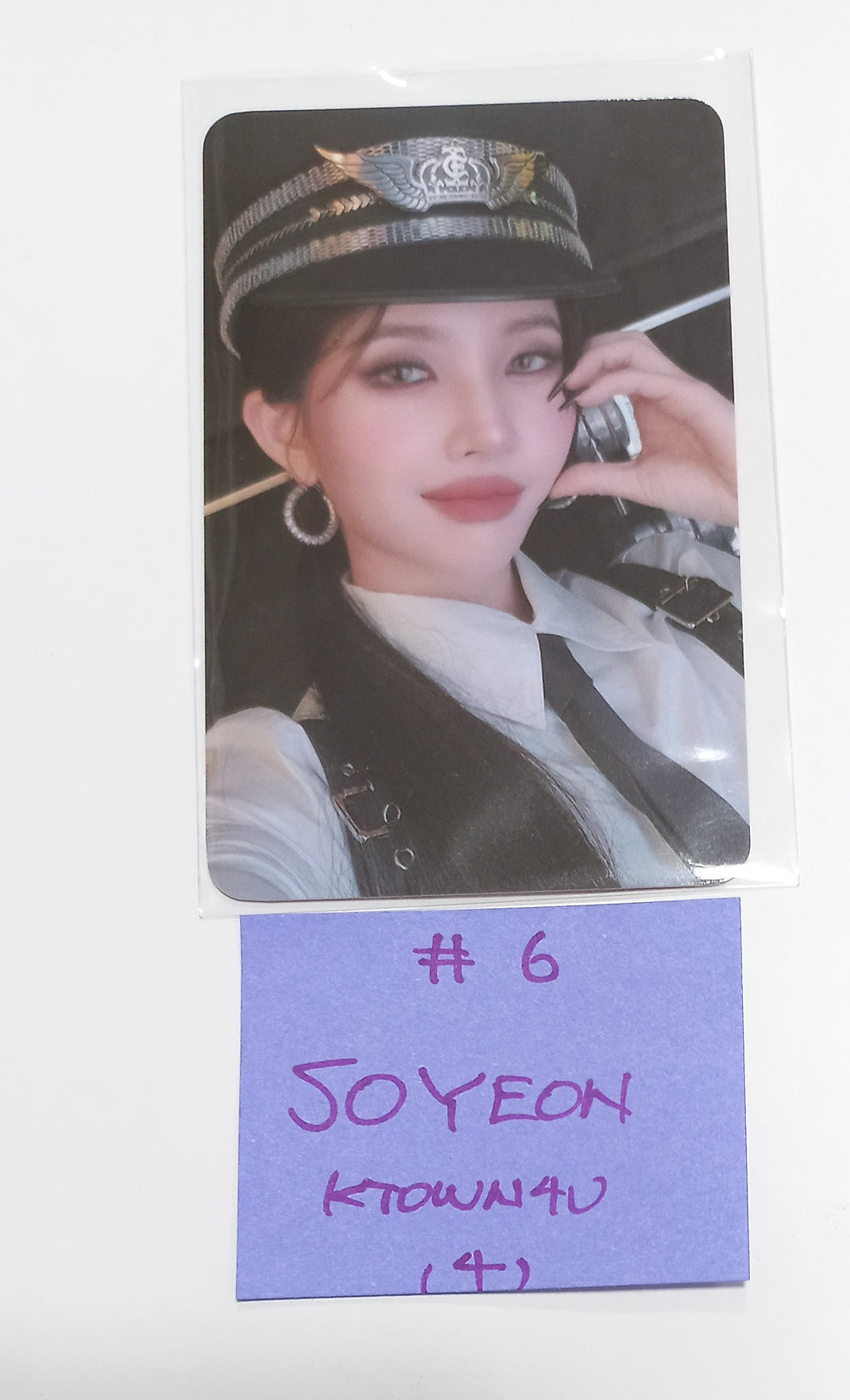 (g) I-DLE "2" 2nd Full Album - Ktown4U Lucky Draw Event Photocard [24.1.30] - HALLYUSUPERSTORE