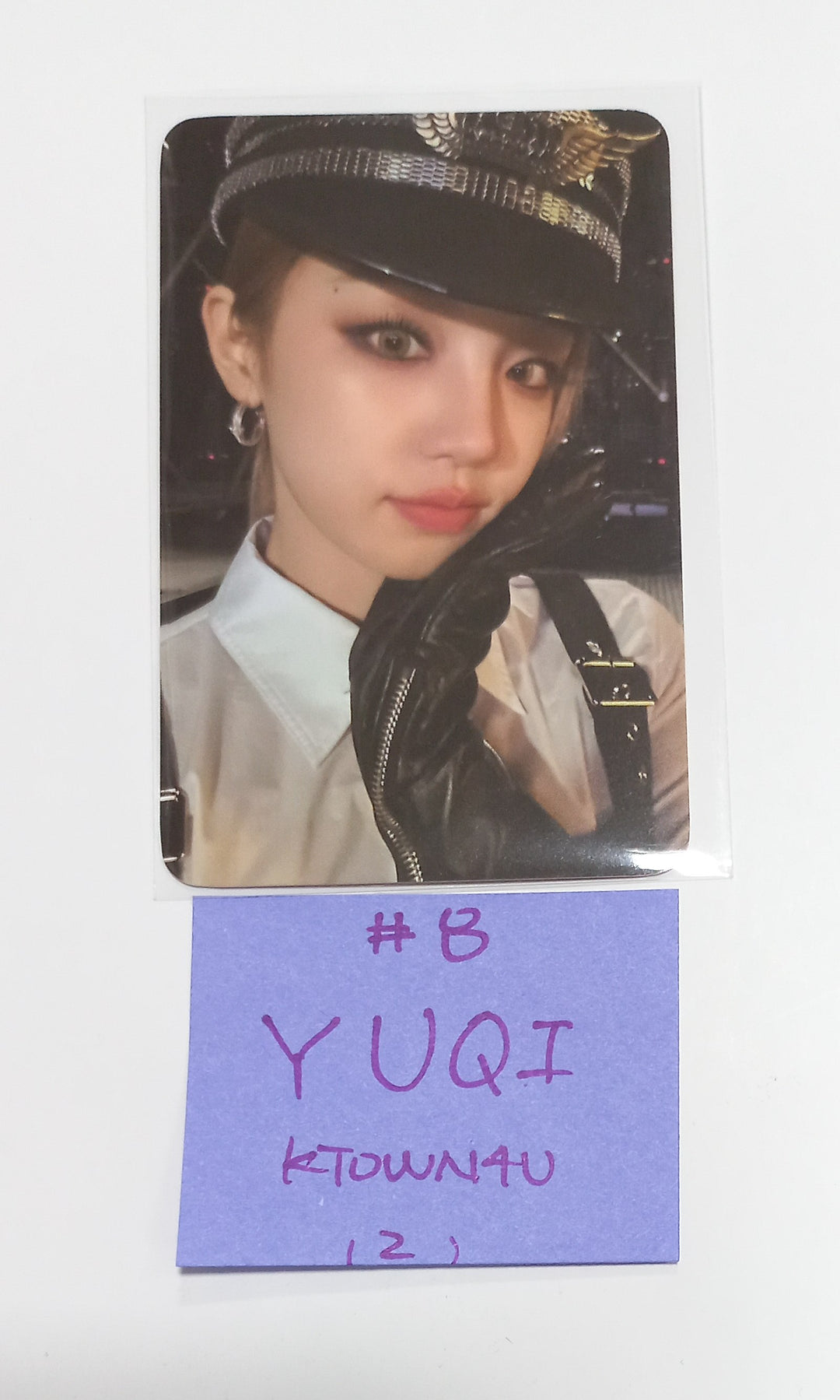 (g) I-DLE "2" 2nd Full Album - Ktown4U Lucky Draw Event Photocard [24.1.30] - HALLYUSUPERSTORE