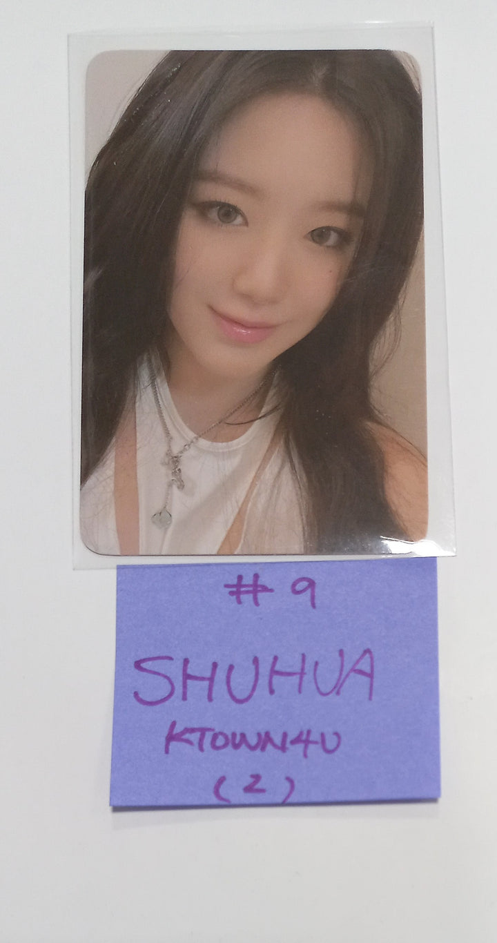 (g) I-DLE "2" 2nd Full Album - Ktown4U Lucky Draw Event Photocard [24.1.30] - HALLYUSUPERSTORE