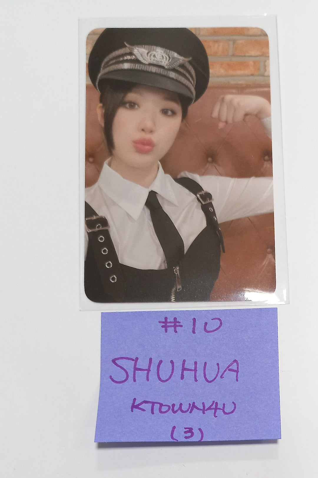 (g) I-DLE "2" 2nd Full Album - Ktown4U Lucky Draw Event Photocard [24.1.30] - HALLYUSUPERSTORE