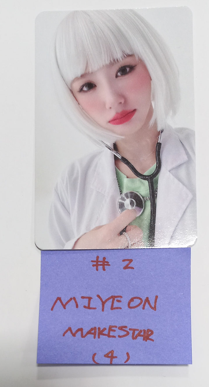 (g) I-DLE "2" 2nd Full Album - Makestar Lucky Draw Event Photocard, 4 Cut Photo [Poca Album Ver.] [24.1.30] - HALLYUSUPERSTORE