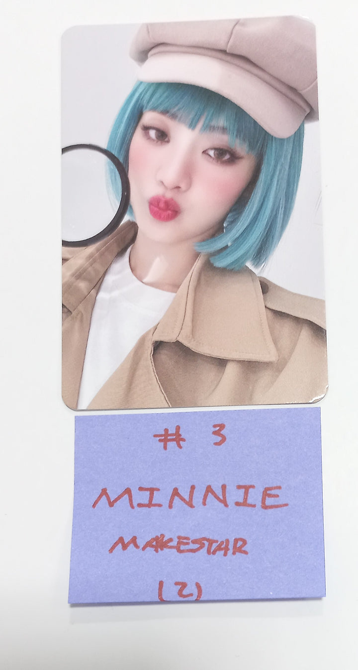 (g) I-DLE "2" 2nd Full Album - Makestar Lucky Draw Event Photocard, 4 Cut Photo [Poca Album Ver.] [24.1.30] - HALLYUSUPERSTORE