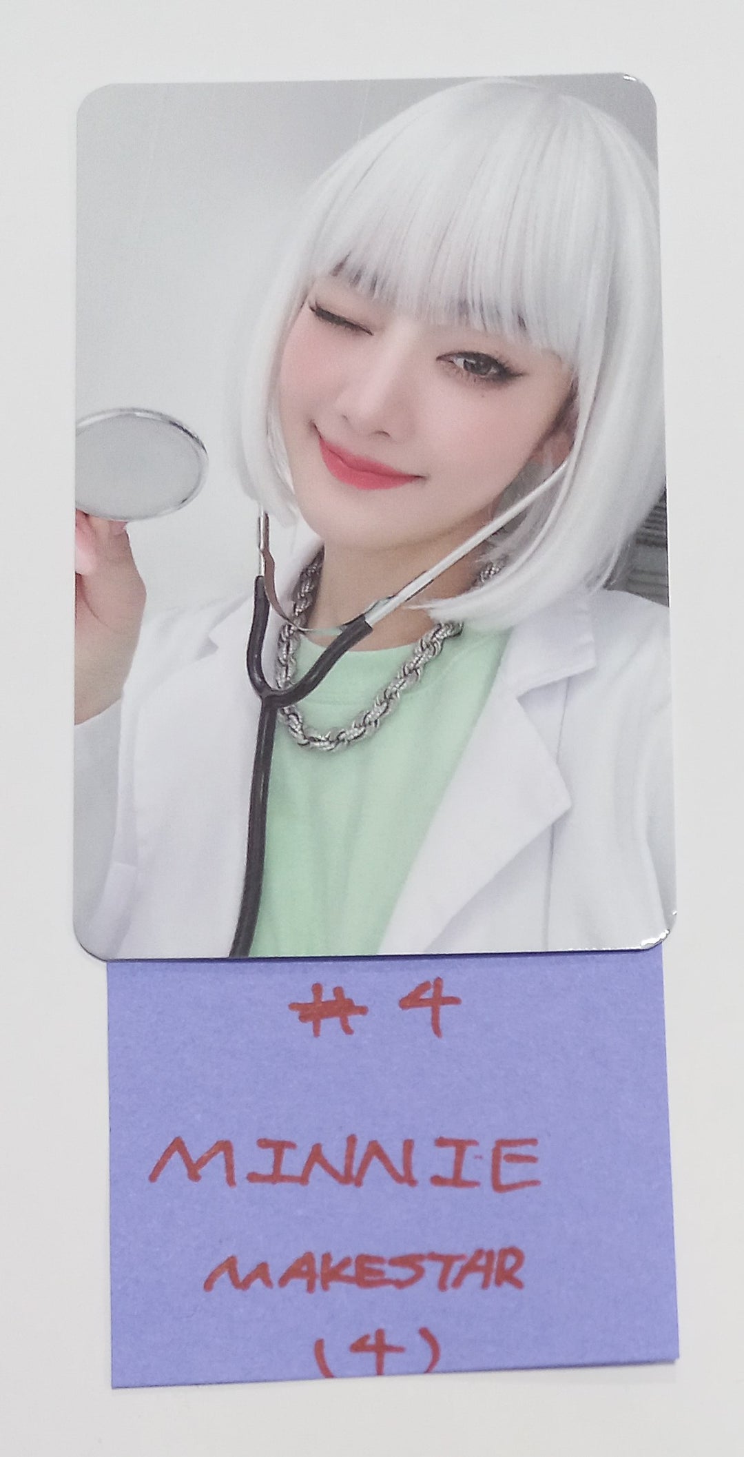 (g) I-DLE "2" 2nd Full Album - Makestar Lucky Draw Event Photocard, 4 Cut Photo [Poca Album Ver.] [24.1.30] - HALLYUSUPERSTORE