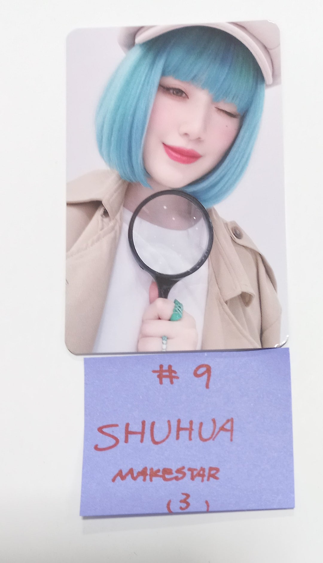(g) I-DLE "2" 2nd Full Album - Makestar Lucky Draw Event Photocard, 4 Cut Photo [Poca Album Ver.] [24.1.30] - HALLYUSUPERSTORE
