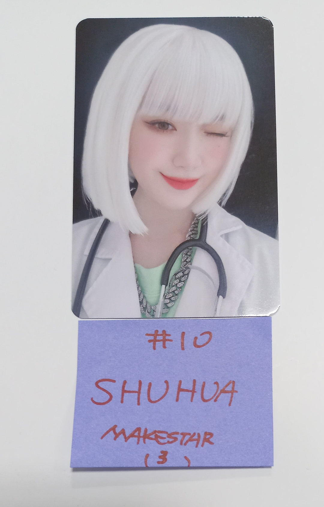 (g) I-DLE "2" 2nd Full Album - Makestar Lucky Draw Event Photocard, 4 Cut Photo [Poca Album Ver.] [24.1.30] - HALLYUSUPERSTORE
