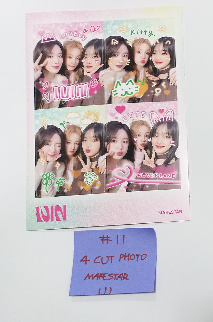 (g) I-DLE "2" 2nd Full Album - Makestar Lucky Draw Event Photocard, 4 Cut Photo [Poca Album Ver.] [24.1.30] - HALLYUSUPERSTORE