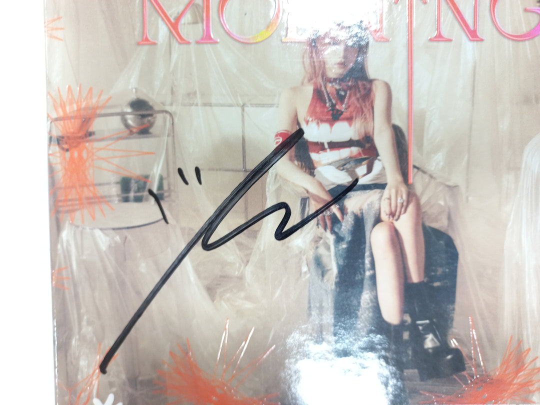 Yena 3rd Mini "Good Morning" - Hand Autographed(Signed) Promo Album [24.1.30] - HALLYUSUPERSTORE