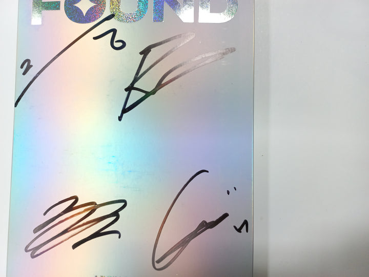 AB6IX "THE FUTURE IS OURS : FOUND" - Hand Autographed (Signed) Promo Album [24.1.30] - HALLYUSUPERSTORE