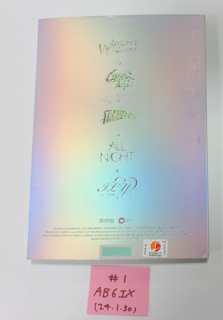 AB6IX "THE FUTURE IS OURS : FOUND" - Hand Autographed (Signed) Promo Album [24.1.30] - HALLYUSUPERSTORE