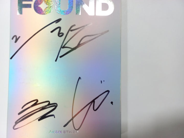 AB6IX "THE FUTURE IS OURS : FOUND" - Hand Autographed (Signed) Promo Album [24.1.30] - HALLYUSUPERSTORE