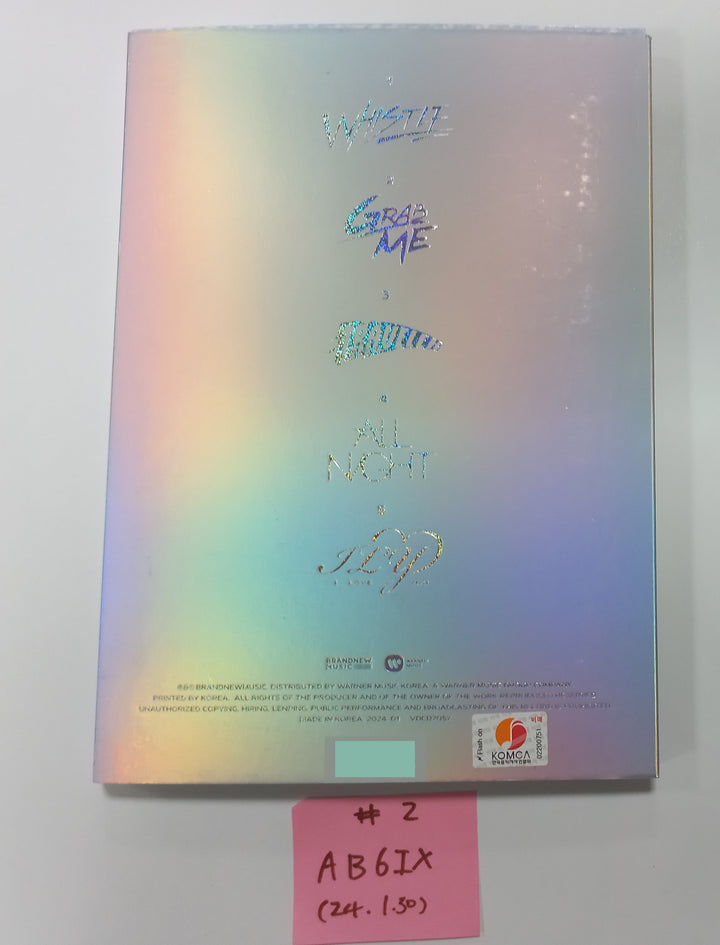 AB6IX "THE FUTURE IS OURS : FOUND" - Hand Autographed (Signed) Promo Album [24.1.30] - HALLYUSUPERSTORE