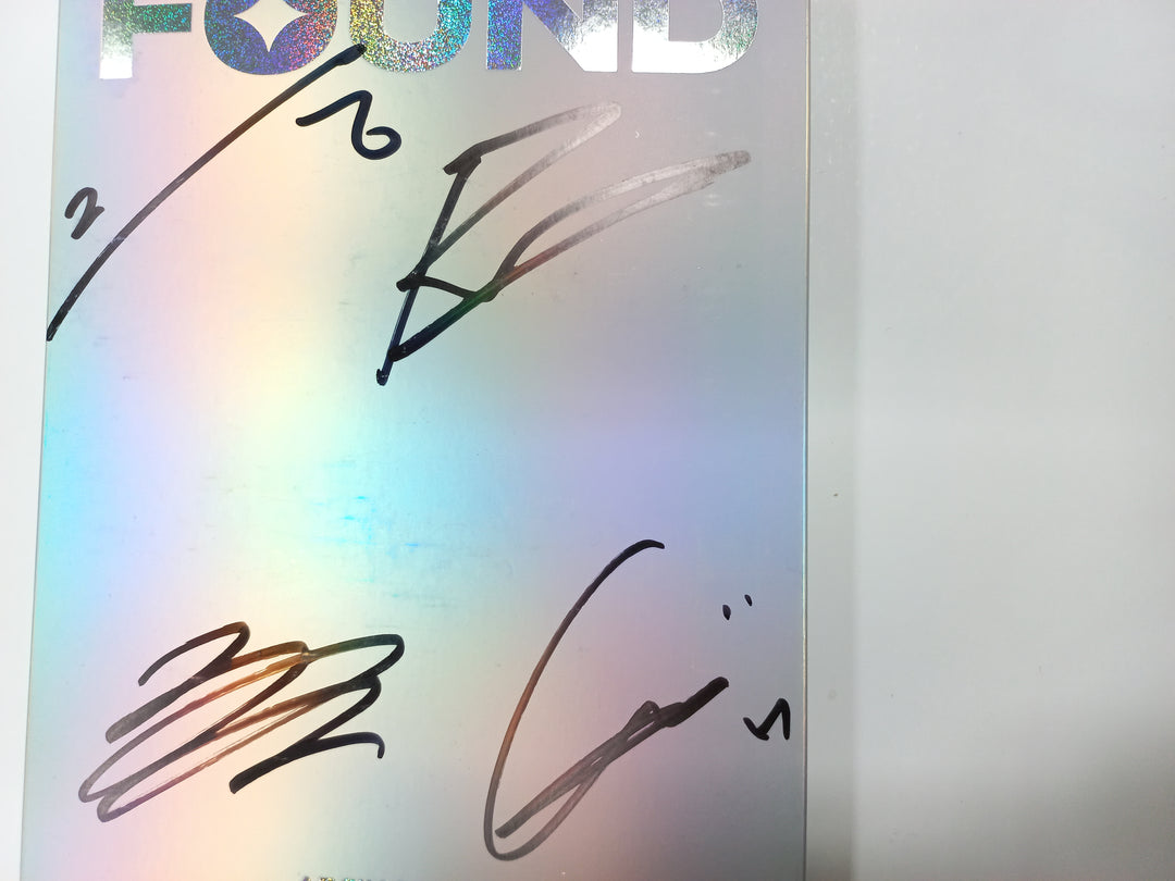 AB6IX "THE FUTURE IS OURS : FOUND" - Hand Autographed (Signed) Promo Album [24.1.30] - HALLYUSUPERSTORE