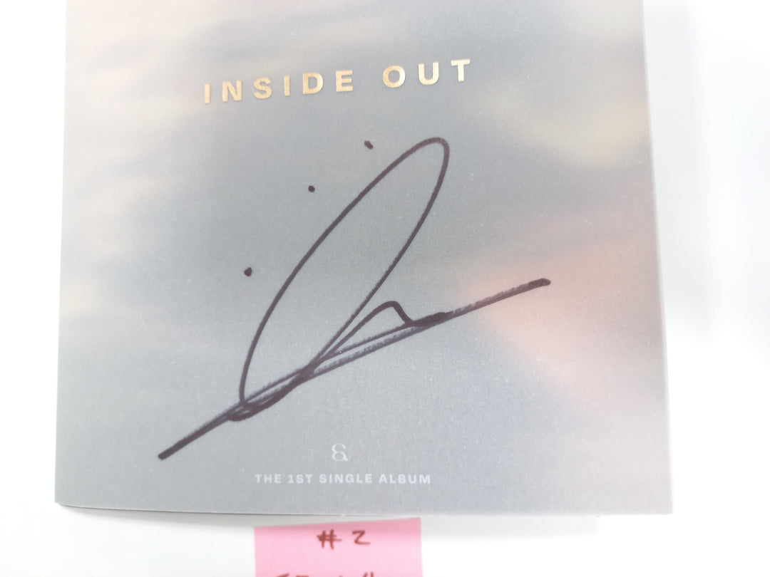 Seola (Of WJSN) "Inside Out" 1st Mini - Hand Autographed(Signed) Promo Album [24.1.30] - HALLYUSUPERSTORE