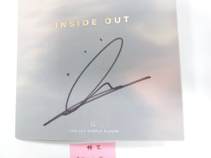Seola (Of WJSN) "Inside Out" 1st Mini - Hand Autographed(Signed) Promo Album [24.1.30] - HALLYUSUPERSTORE