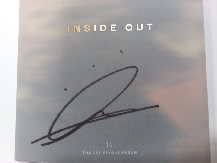 Seola (Of WJSN) "Inside Out" 1st Mini - Hand Autographed(Signed) Promo Album [24.1.30] - HALLYUSUPERSTORE