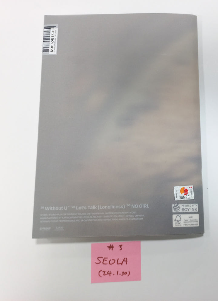 Seola (Of WJSN) "Inside Out" 1st Mini - Hand Autographed(Signed) Promo Album [24.1.30] - HALLYUSUPERSTORE