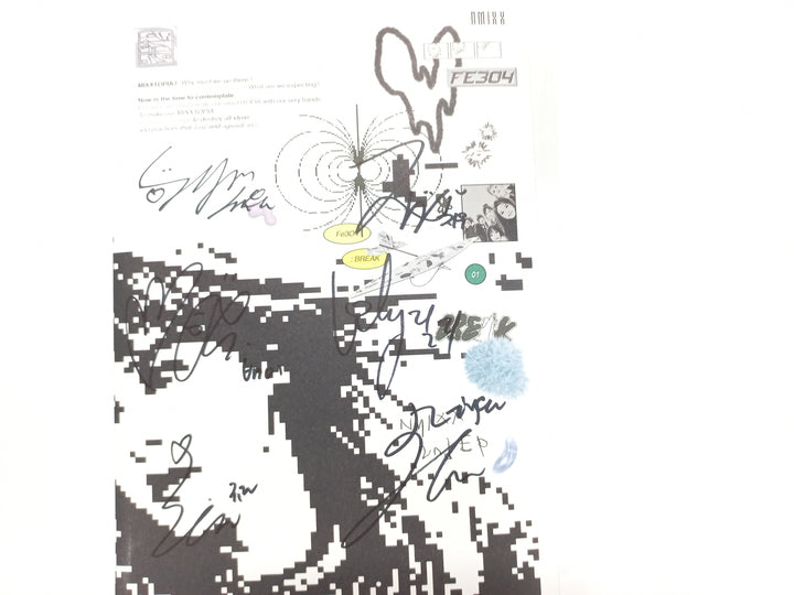 NMIXX "Fe3O4: Break" - Hand Autographed(Signed) Promo Album [24.1.30] (Restocked 1/30) - HALLYUSUPERSTORE
