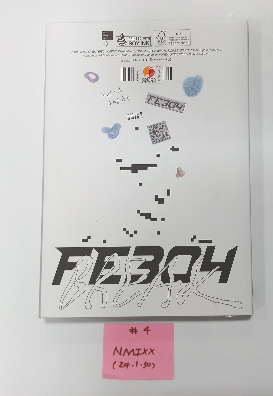 NMIXX "Fe3O4: Break" - Hand Autographed(Signed) Promo Album [24.1.30] (Restocked 1/30) - HALLYUSUPERSTORE