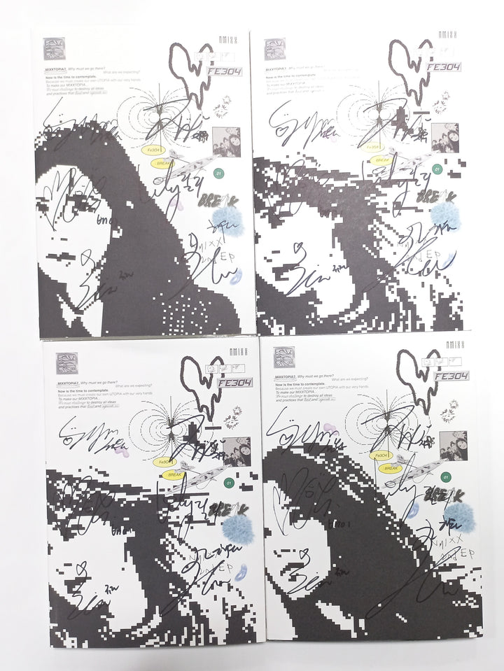 NMIXX "Fe3O4: Break" - Hand Autographed(Signed) Promo Album [24.1.30] (Restocked 1/30) - HALLYUSUPERSTORE