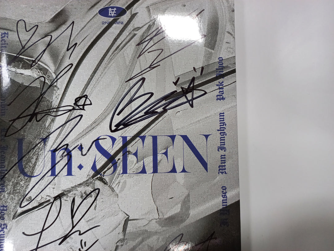 EVNNE "Un: SEEN" - Hand Autographed(Signed) Promo Album [24.1.30] - HALLYUSUPERSTORE