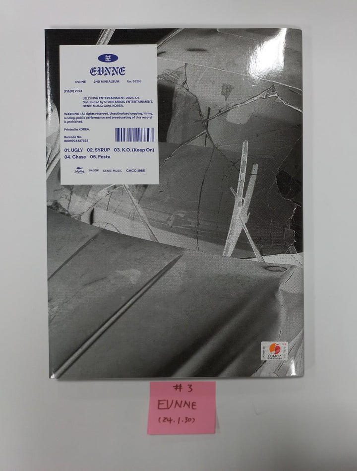 EVNNE "Un: SEEN" - Hand Autographed(Signed) Promo Album [24.1.30] - HALLYUSUPERSTORE